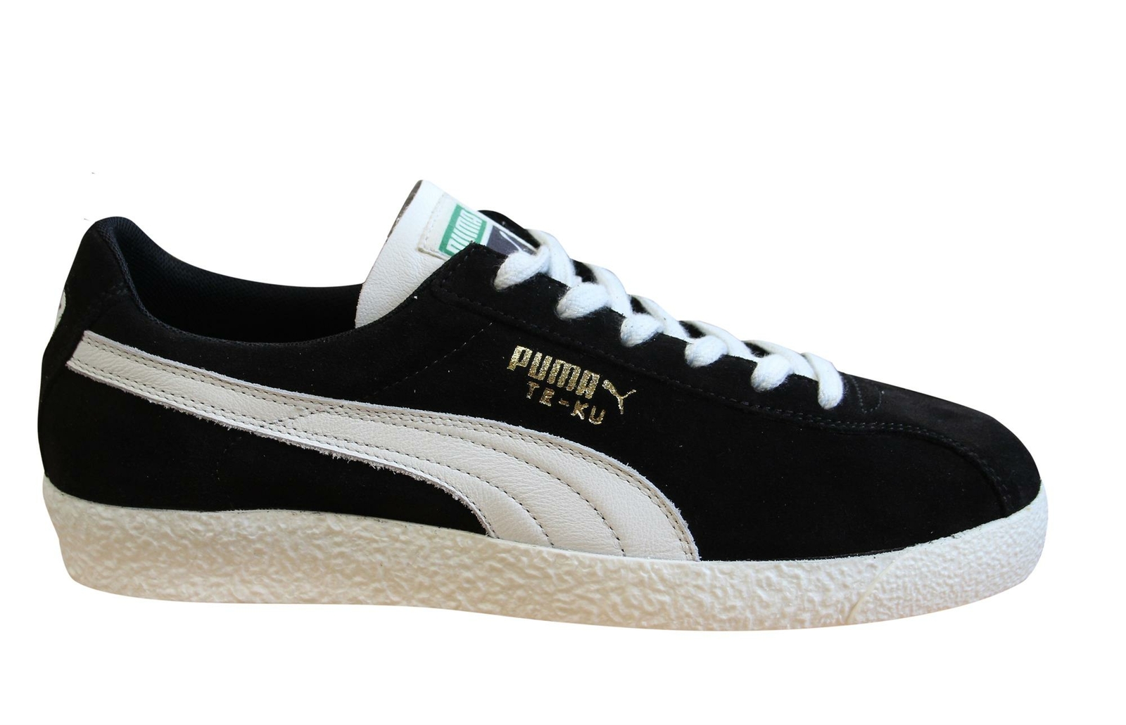 black suede trainers