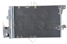 NRF 35301 condenser, air conditioning for Opel Vauxhall