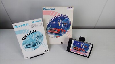 Jeu Vidéo Konami Hyper Rally MSX - Version Originale 1985 - Bon état