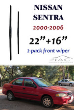 For Nissan Sentra 2000-2006 22"+16" Front Windshield Three-Section Wiper Blade