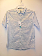 VISSLA Men's S/S Button Up Shirt JUNGLE NIGHTS ECO - DPW - Medium - NWT