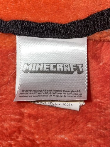 Offizielle Mojang Minecraft 55" x 50" weiche Fleecedecke rot grau TNT - Bild 6 von 7