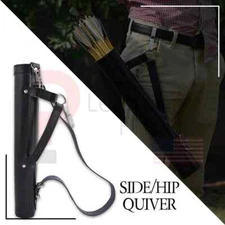 Handmade Leather Arrow Quiver – Genuine Cowhide Archery Quiver for Hunting