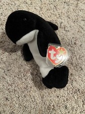 Ty Beanie Babies Waves the Orca Whale