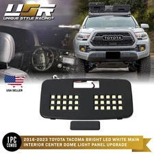 10X Brighter than Stock WHITE Interior 30 LED Panel Dome Light For 2016+ Tacoma