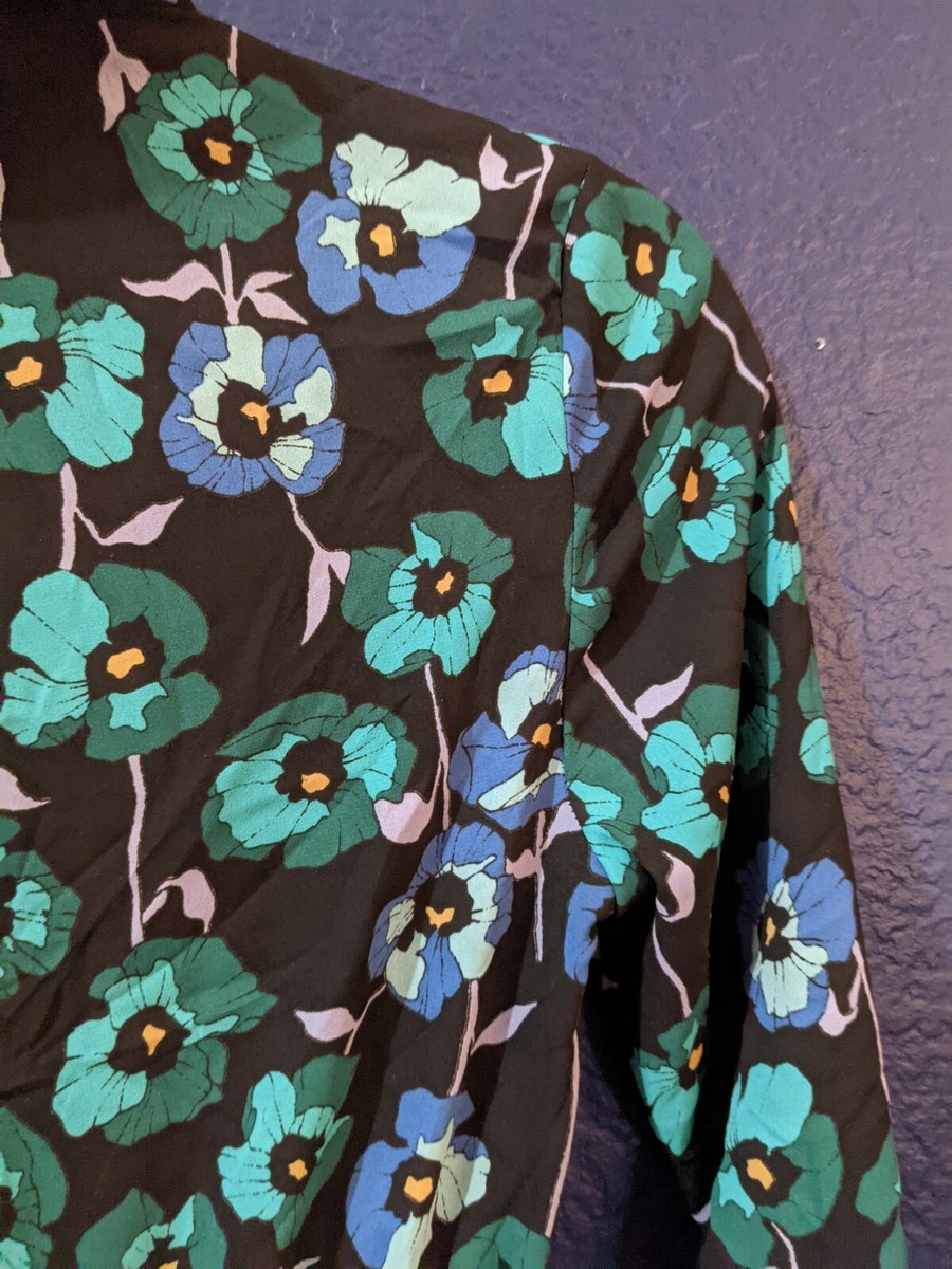 aritzia blue floral dress Barrafina Dress