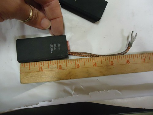 HELWIG 4029 10-87 / E23 10-87 CARBON MOTOR BRUSH "NEW" LOT OF TWO - Picture 4 of 4