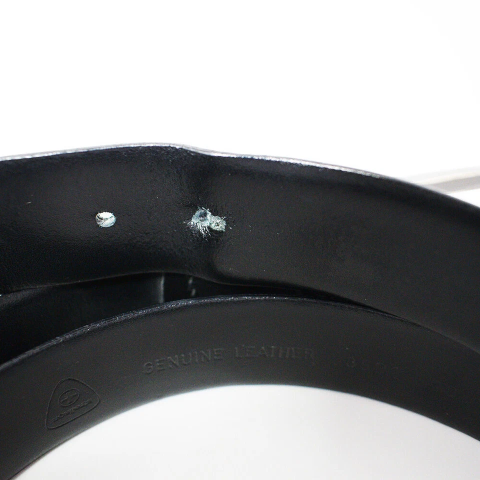 Cinturón de cuero Strellson Classic para hombre negro talla 40 - Imagen 4 de 4