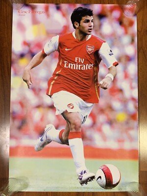 Cesc Fabregas Arsenal Poster 2006-08 (soccer, football, Spain