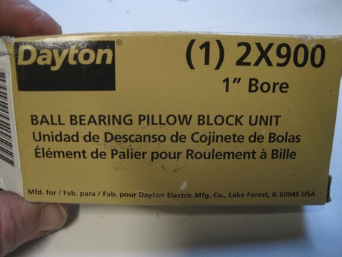 Dayton Pillow Block Bearing 2x900 - Picture 4 of 4