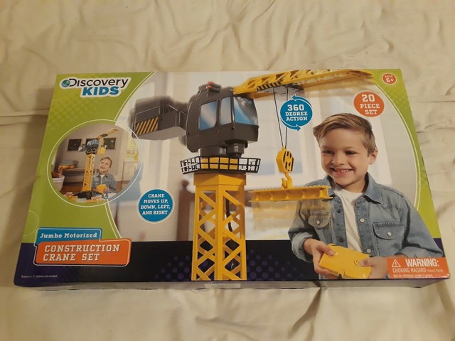motorized crane toy