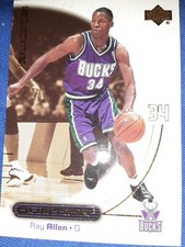 2000-01 Upper Deck Ovation #29 Ray Allen Milwaukee Bucks VP HOF