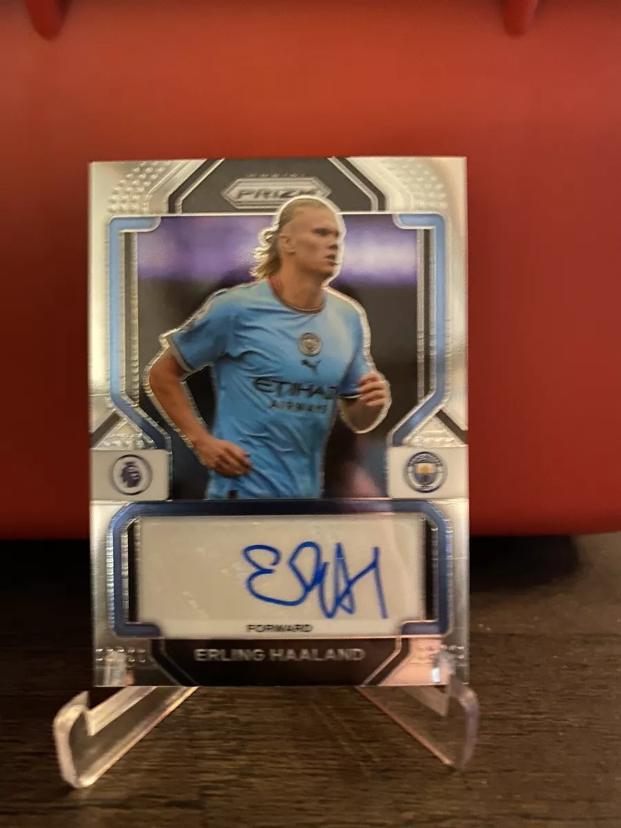 2022-23 Prizm premier league ERLING HAALAND auto