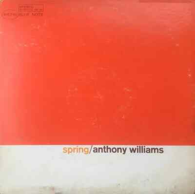 Anthony Williams Spring INSERT NEAR MINT Blue Note Vinyl LP