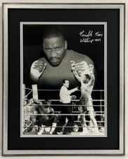 Tim Witherspoon Two-Time World Heavy Weight Champion Signed & Framed Display COA