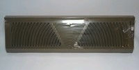 15 Brown Baseboard Air Register, Diffuser Side Lever 15 Brown Baseboard Air Register, Diffuser Side Lever