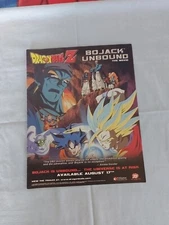DragonBall Z - BoJack Unbound - Print Magazine Page Ad 2004 Anime Wall Art 