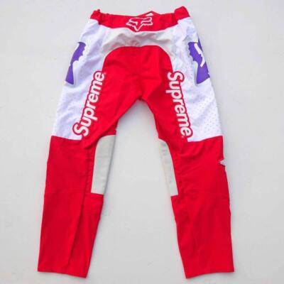 美品 Supreme×Fox Racing Moto PantシュプリームFOX Supreme x Fox Racing Moto Pant Red SS18 Size M | eBay