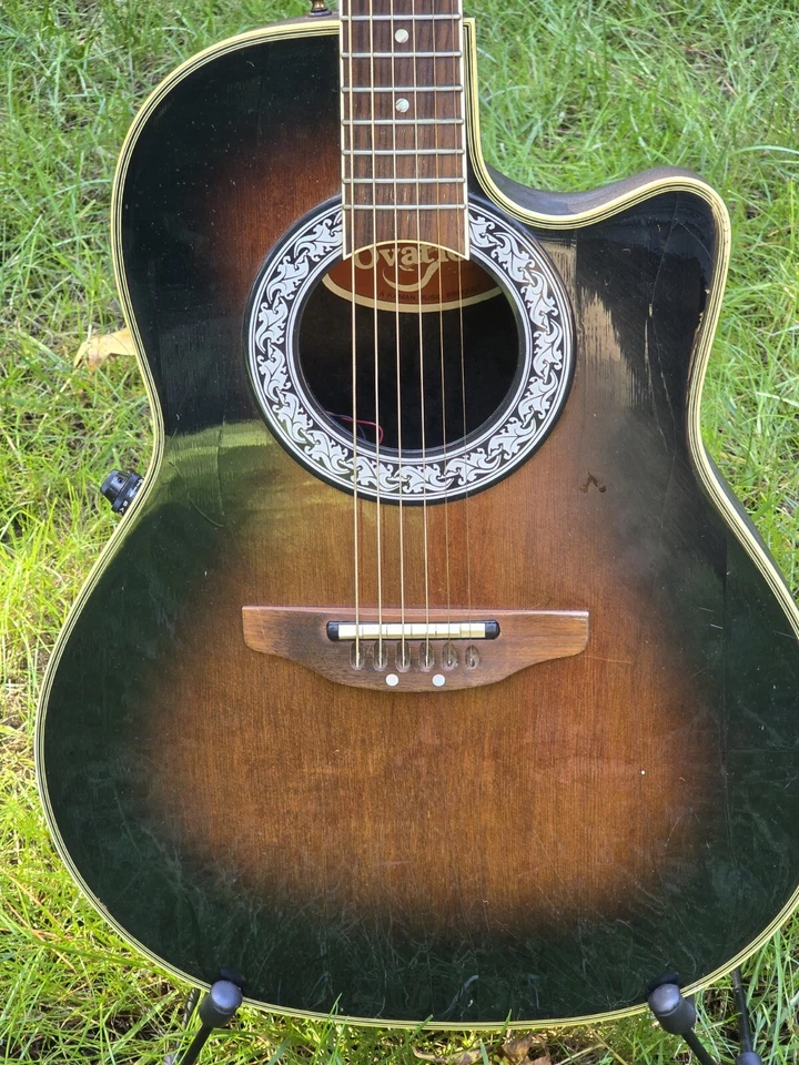 Ovation 1527 Acoustic Electric Guitar & Original Case - Image 2 of 4