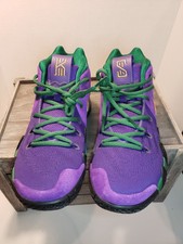 kyrie 4 purple and green