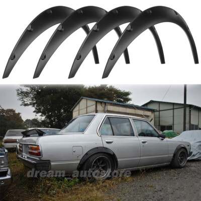 4X 4.5'' Fender Flares Flexible Over Wide Wheel Arches Body Kit For Toyota Corona