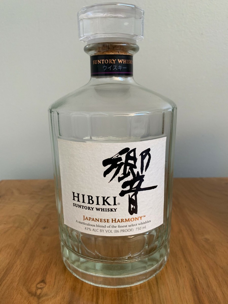 HIBIKI HARMONY Suntory Whisky Japanese Harmony Collectible Bottle