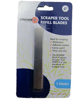 Zinsser 98015 4-Inch Scraper Refill Blades by Zinsser & Co   NEW