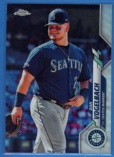 2020 Topps Chrome Refractor Parallel #30 Dan Vogelbach Seattle Mariners