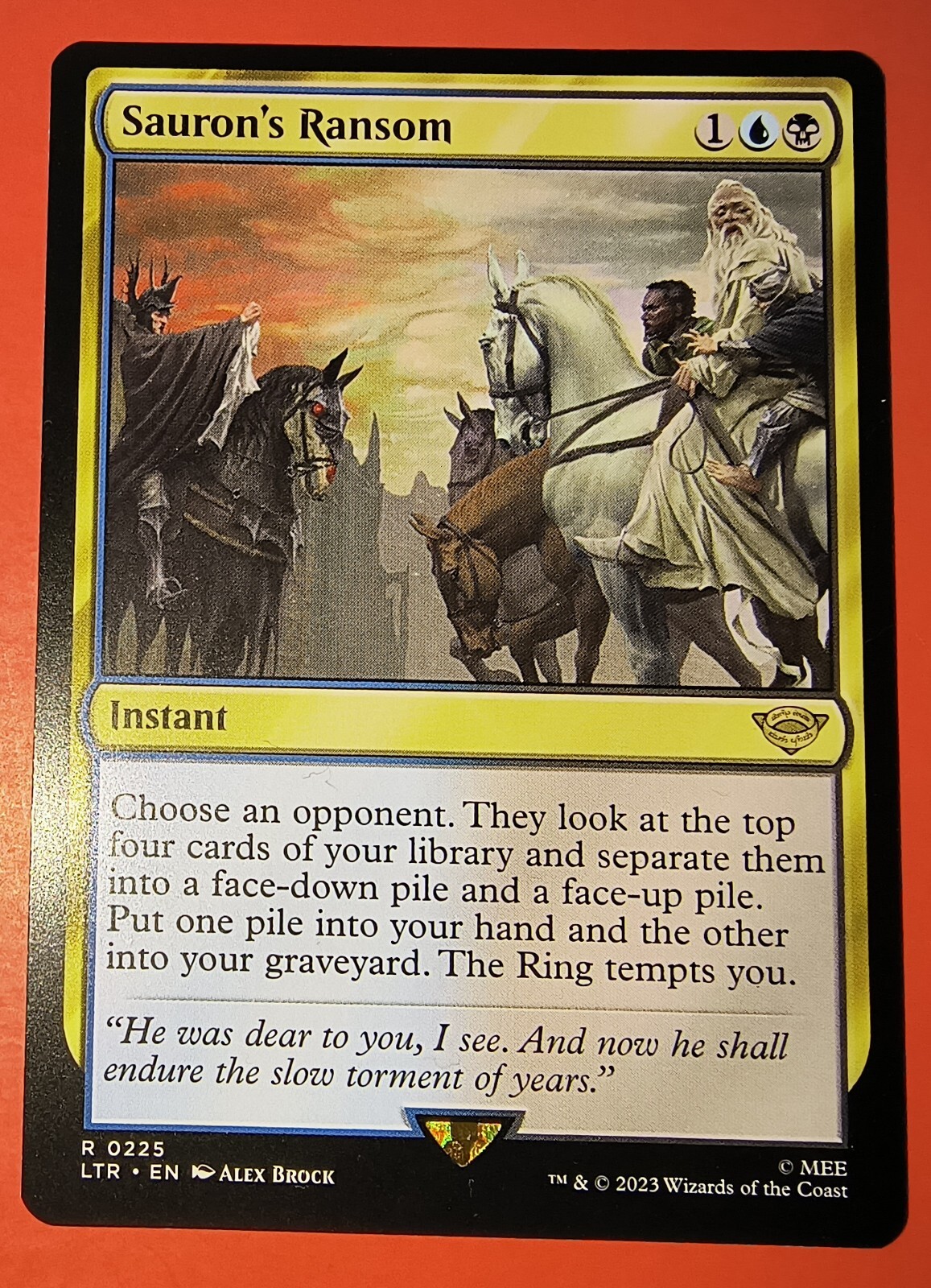 Sauron's Ransom Universes Beyond Lord of the Rings Tales of Middle-Earth Regular  