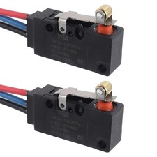 3 Line 10A 250VAC Micro Limit Switch SPDT Waterproof Switch with Roller Lever an