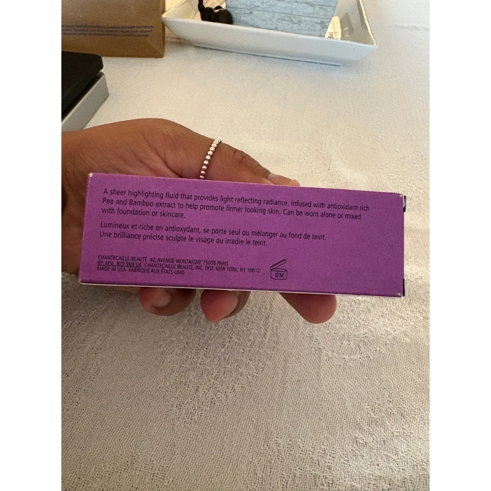 Chantecaille líquido Lumiere iluminador facial e bochecha brilho 23 ml 80 oz novo - Imagem 2 de 4