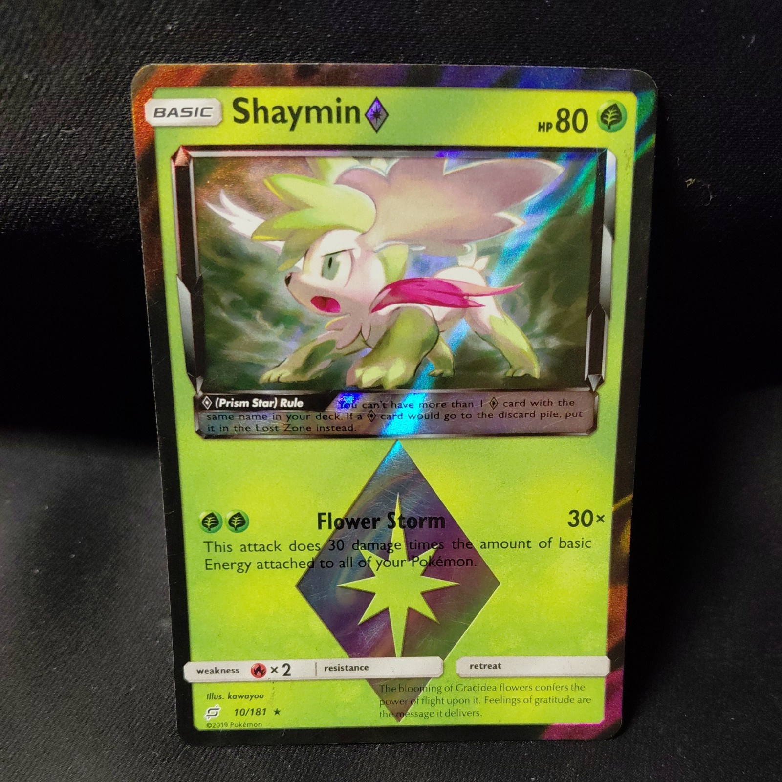 2019 Pokemon TCG Shaymin 10/181 Reverse Holo