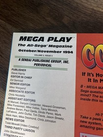Mega Play Sega Video Game Magazine Lion King Animaniacs Vol 5 no 5  Oct/Nov 1994