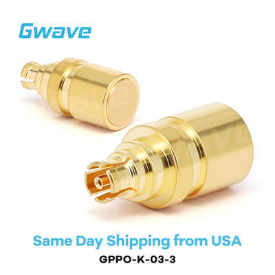 GPPO(Mini-SMP) Female RF Load Termination 40 GHz, 0.5 Watts, Gold Plated BeCu