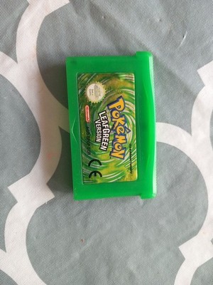 Pokemon Blattgrün Original nur Cartridge mit Wireless Adapter.