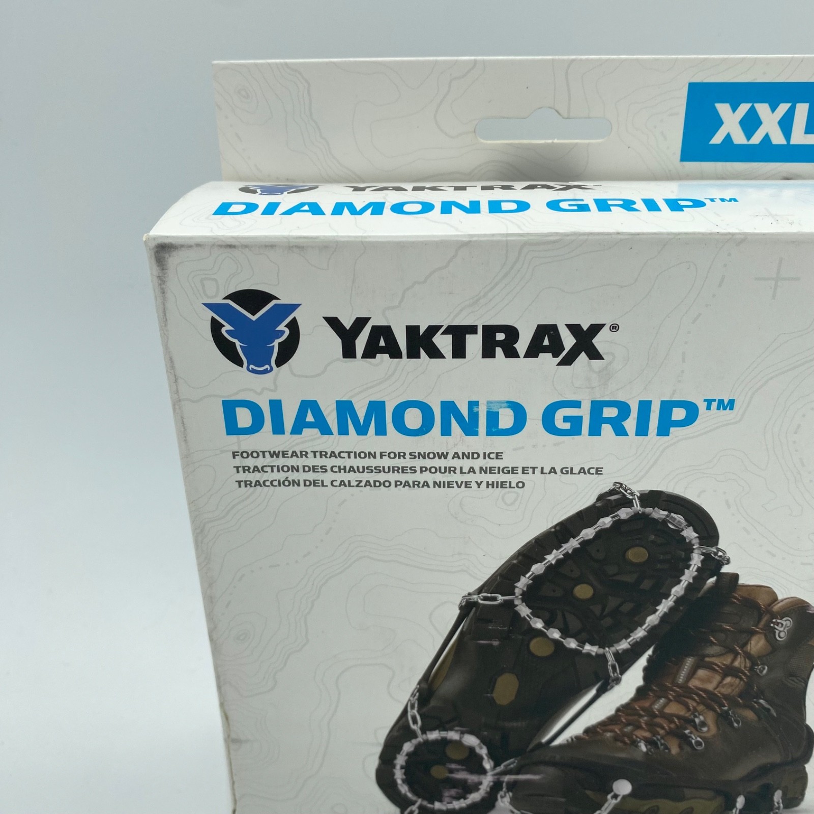 YakTrax Diamond Grip Footwear Traction Snow and Ice Outdoors Size XXL
