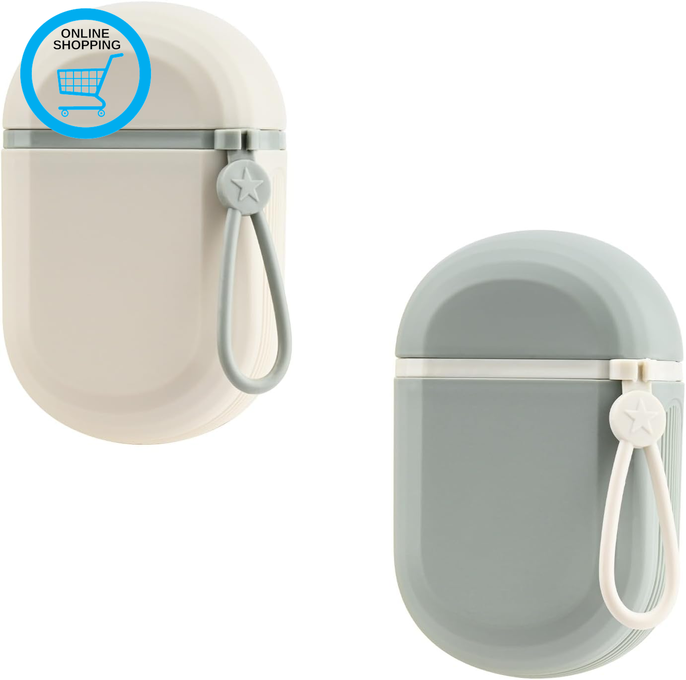 2 Pcs Soap Box Travel, Leakproof Travel Soap Case, Soap Dish with Lid, Portable