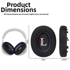 Almohadillas Espuma Compatible para Sony WH-1000XM6 Diseño Transpirable