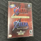 THE LEGEND OF ZELDA OCARINA OF TIME & MASTER QUEST TWO GAME BONUS DISC GAMECUBE!