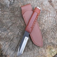 Herbertz - Jagdmesser - Fahrtenmesser - GüRtelmesser + Lederscheide - 55049