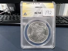 1889-S Morgan Silver Dollar Anacs AU58 (AGJ)