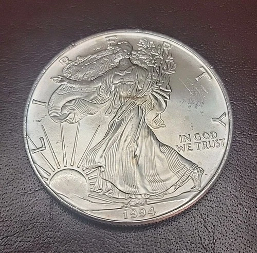 1994  1 oz American Silver Eagle Coin (BU)