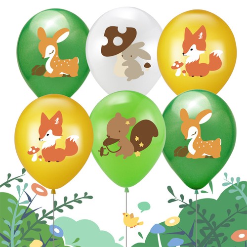 40 Pcs Tierischer Ballon Kind Tierlatexballons Für Partys Bedrucken - Bild 8 von 12