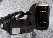 Samsung SCH-U430 - Black and Silver  Verizon  Cellular Flip Phone