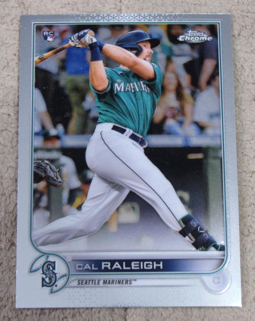 2022 Topps Chrome #149 Cal Raleigh RC Rookie
