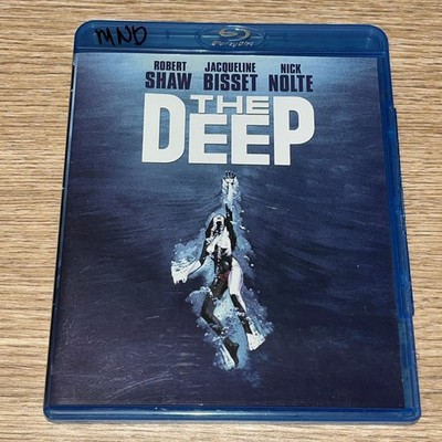 The Deep (Blu-ray, 1977) Robert Shaw Jacqueline Bisset Nick Nolte Rare OOP