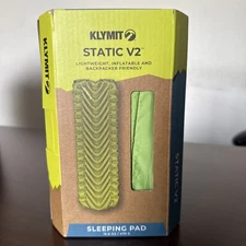 Klymit Static V2 Sleeping Pad Green Regular