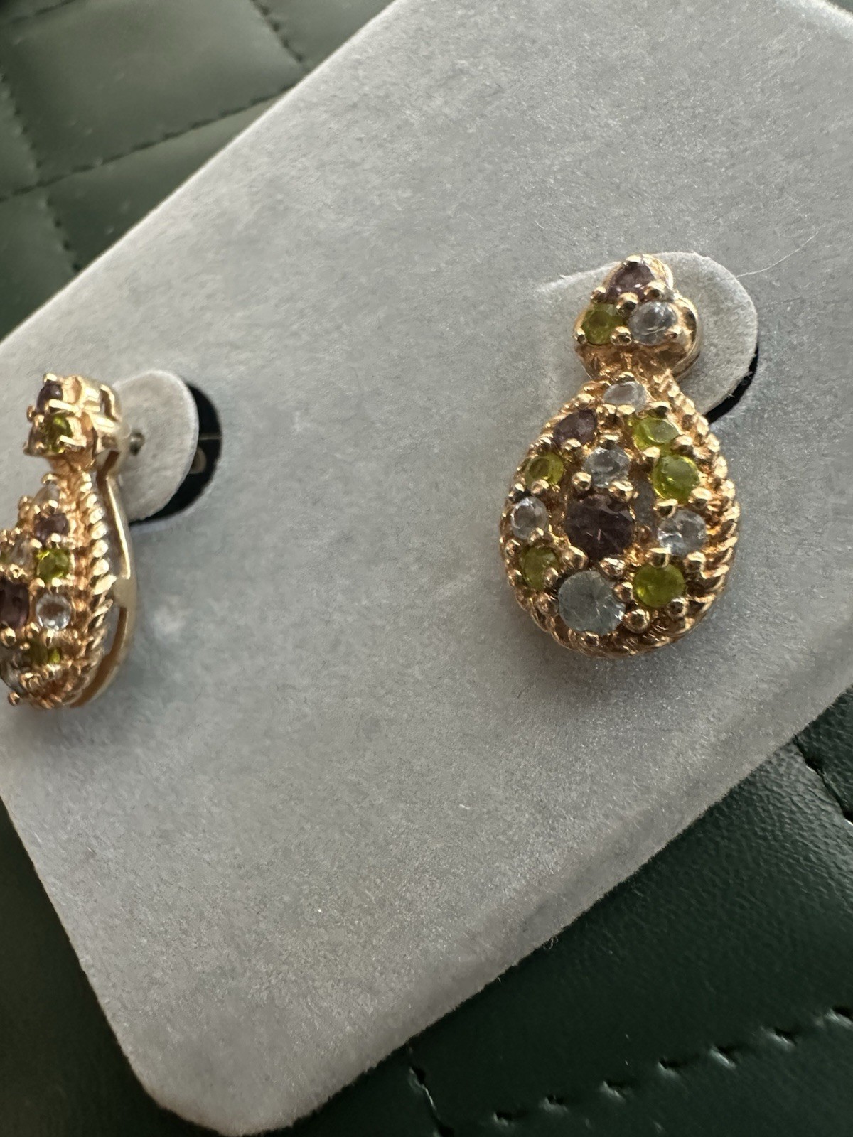 Ross-Simon’s Multi Gem Earrings - image 4