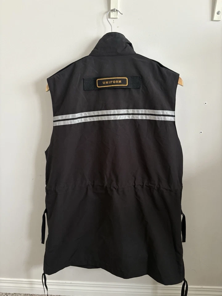 Canada Goose Journey Vest Men Medium Black Jacket Full Zip Uniform Unisex Adult - Image 2 of 4