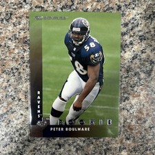 Peter Boulware RC 1997 Donruss #197 Baltimore Ravens Football Rookie Card NFL. rookie card picture